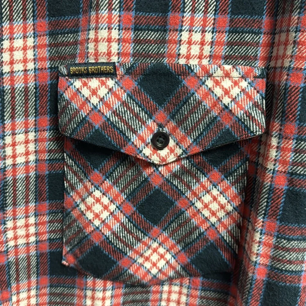 NWOT Brooks Brothers Twill Western Shirt - Picture 4 of 6